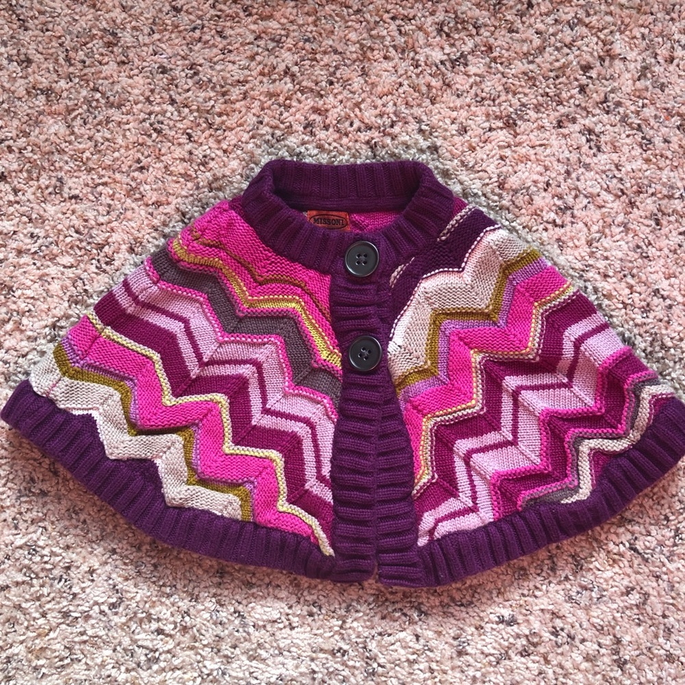 Missoni for Target Poncho Sweater 2T-3T